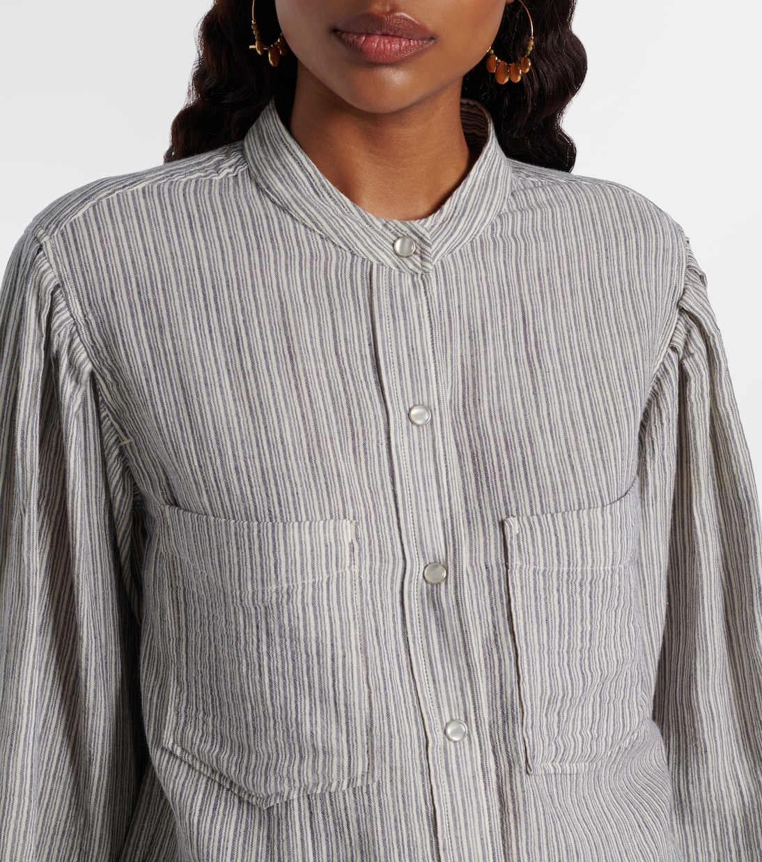 Camicia Selvia in cotone a righe | Marant Etoile