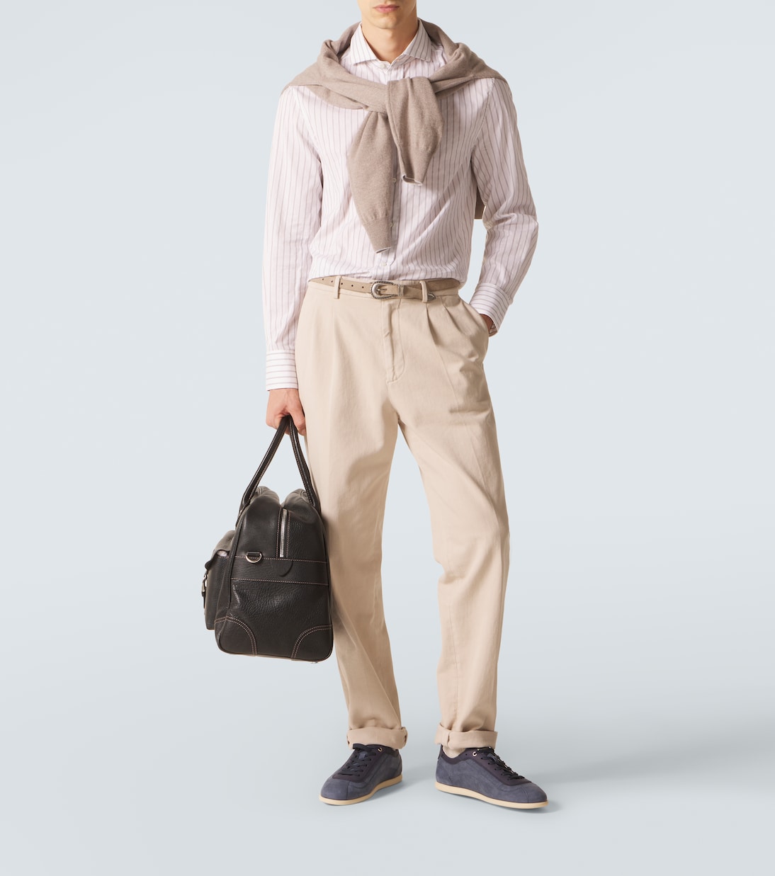 Leather sneakers | Brunello Cucinelli