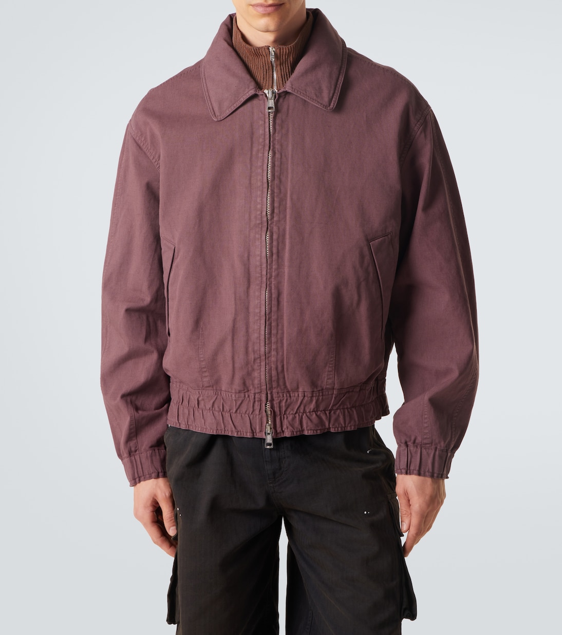 Command cotton and linen bomber jacket | Our Legacy