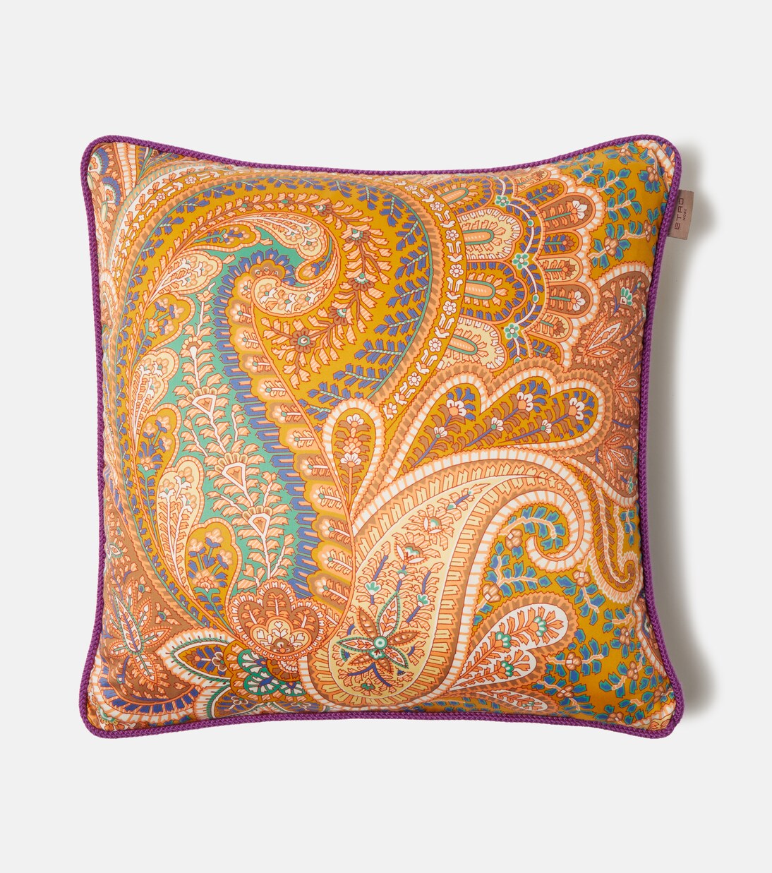 Paisley floral cotton cushion  | Etro