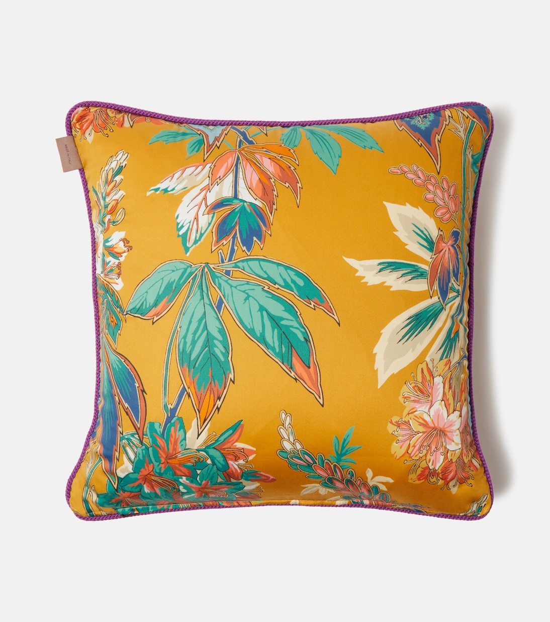 Paisley floral cotton cushion  | Etro