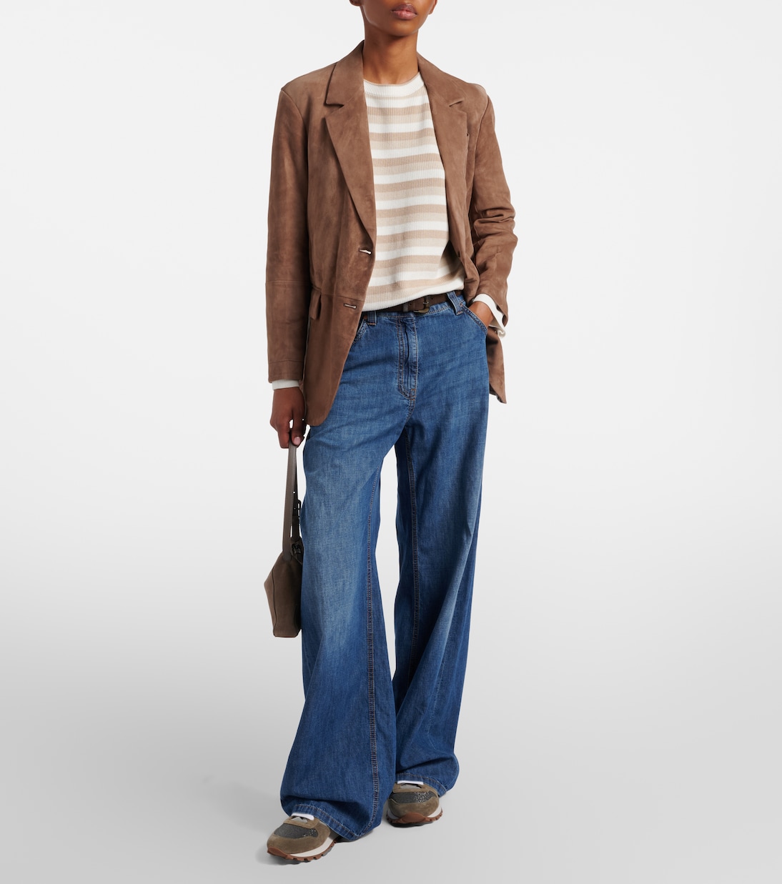 Suede blazer | Brunello Cucinelli