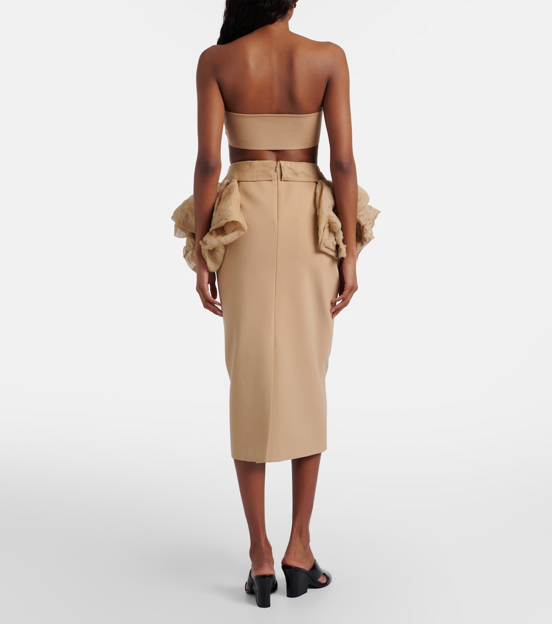 Baccano peplum pencil skirt | Max Mara