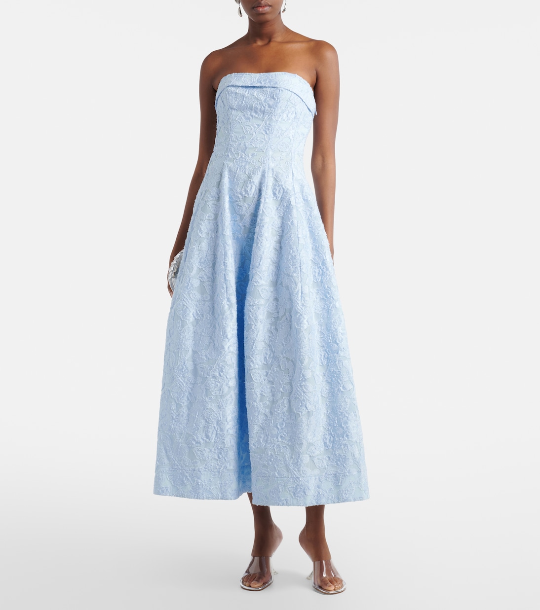 Besticktes Midikleid Valeria | Simkhai