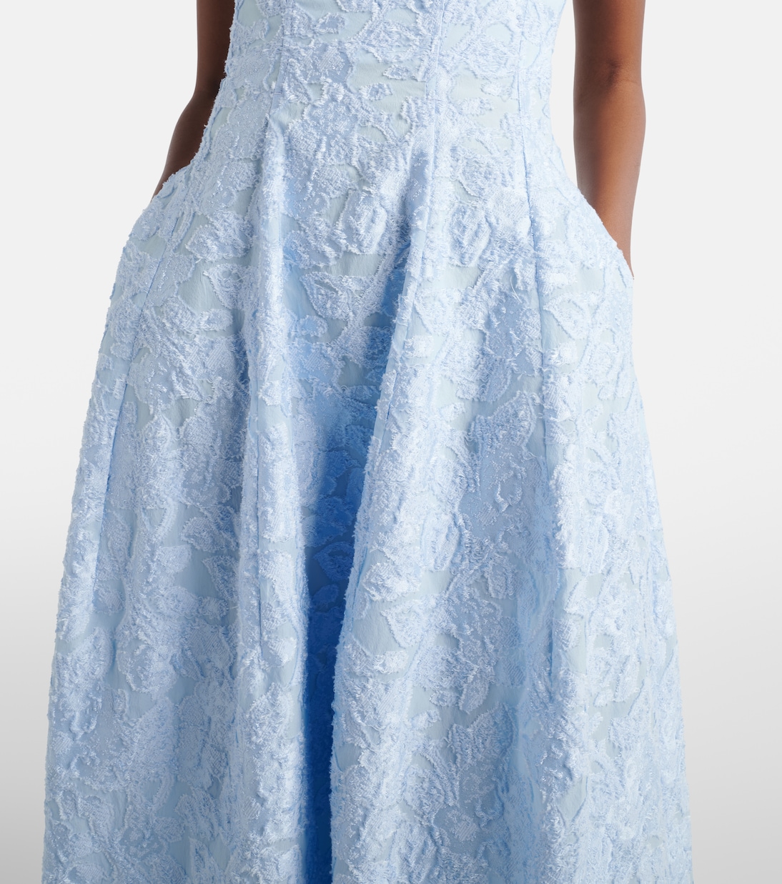 Besticktes Midikleid Valeria | Simkhai