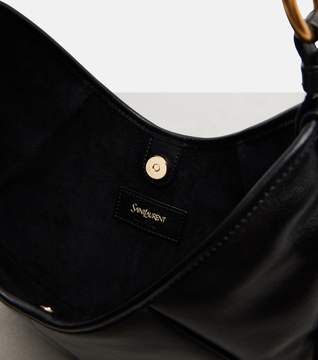 Mombasa Small leather shoulder bag | Saint Laurent