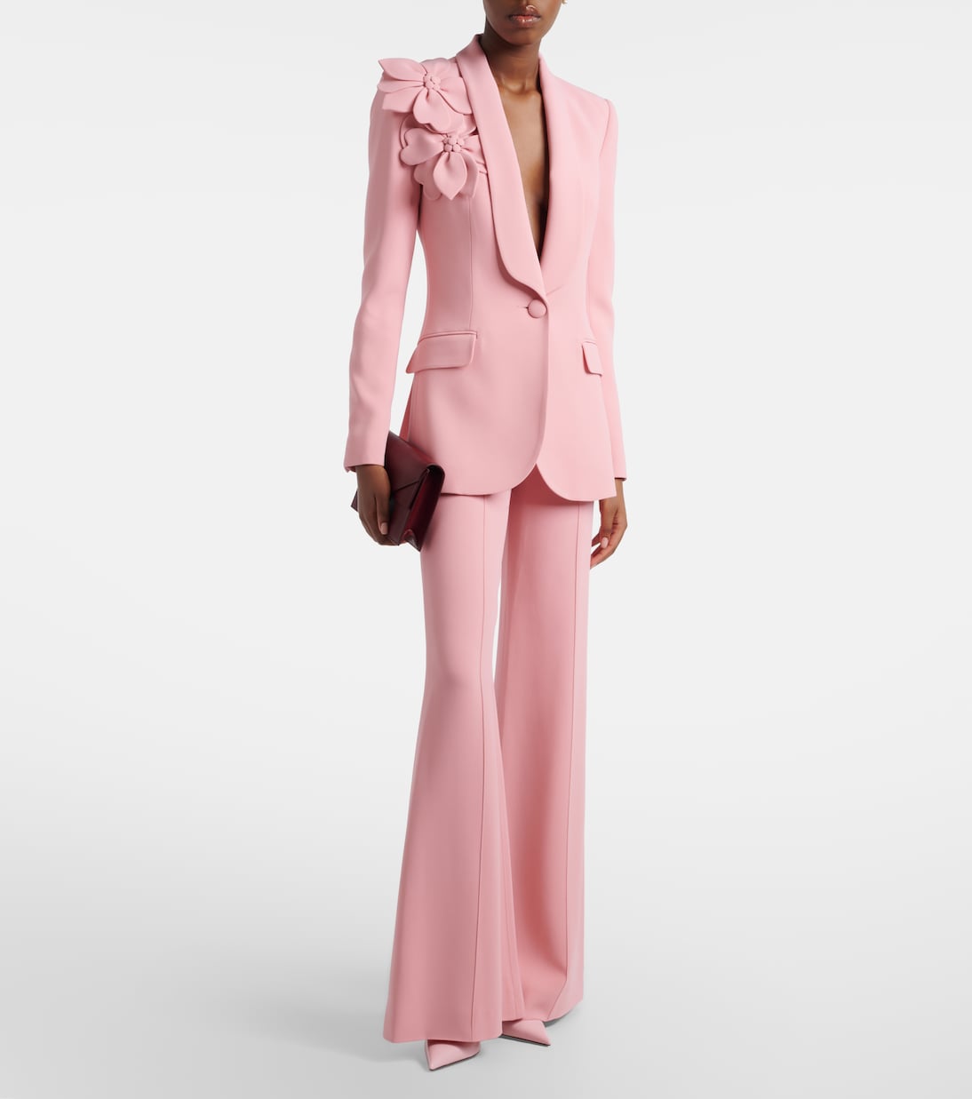 Pantalon ample à taille haute | Elie Saab