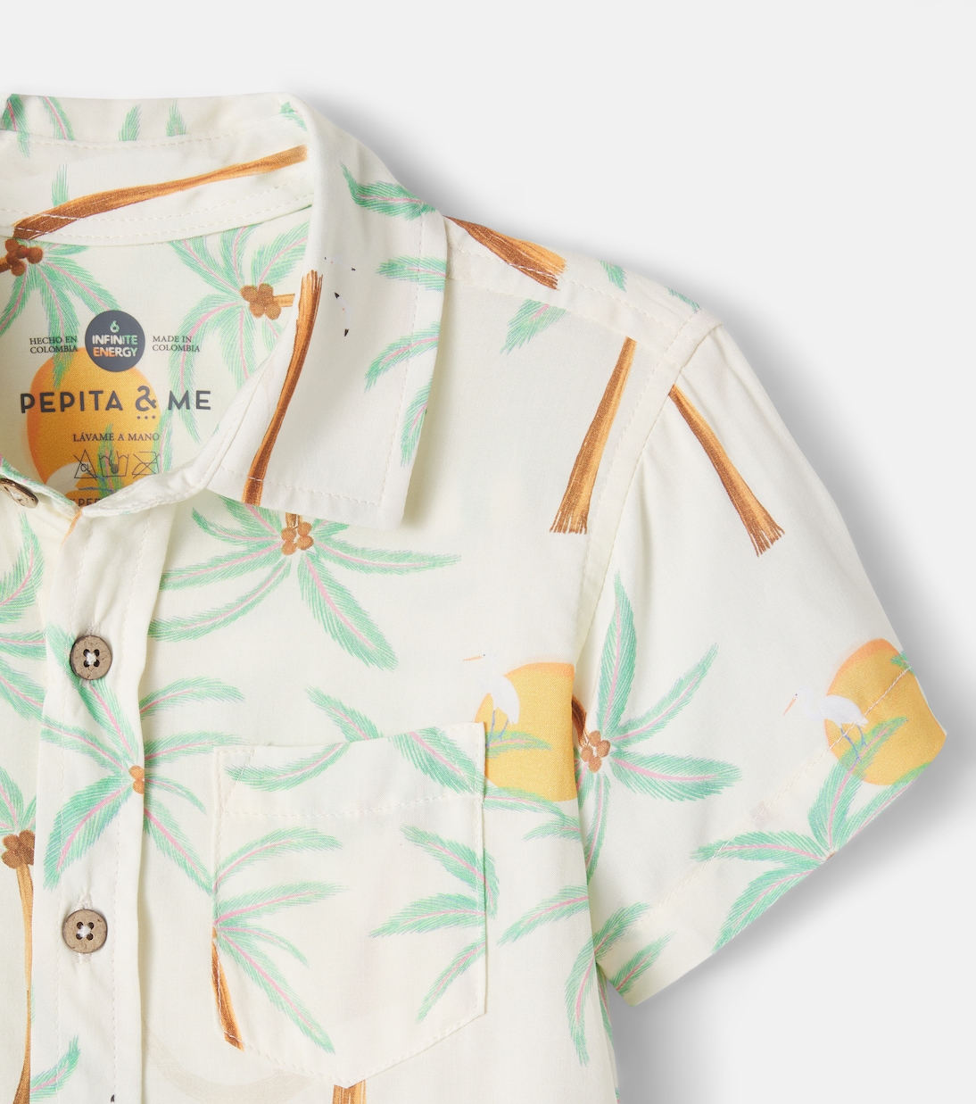 Guayabera printed shirt | Pepita&Me