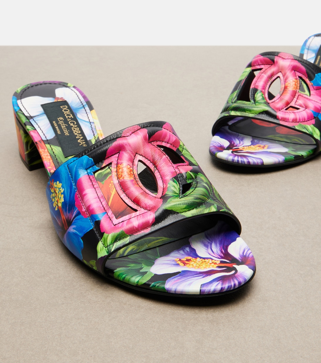 Karol DG floral mules | Dolce&Gabbana