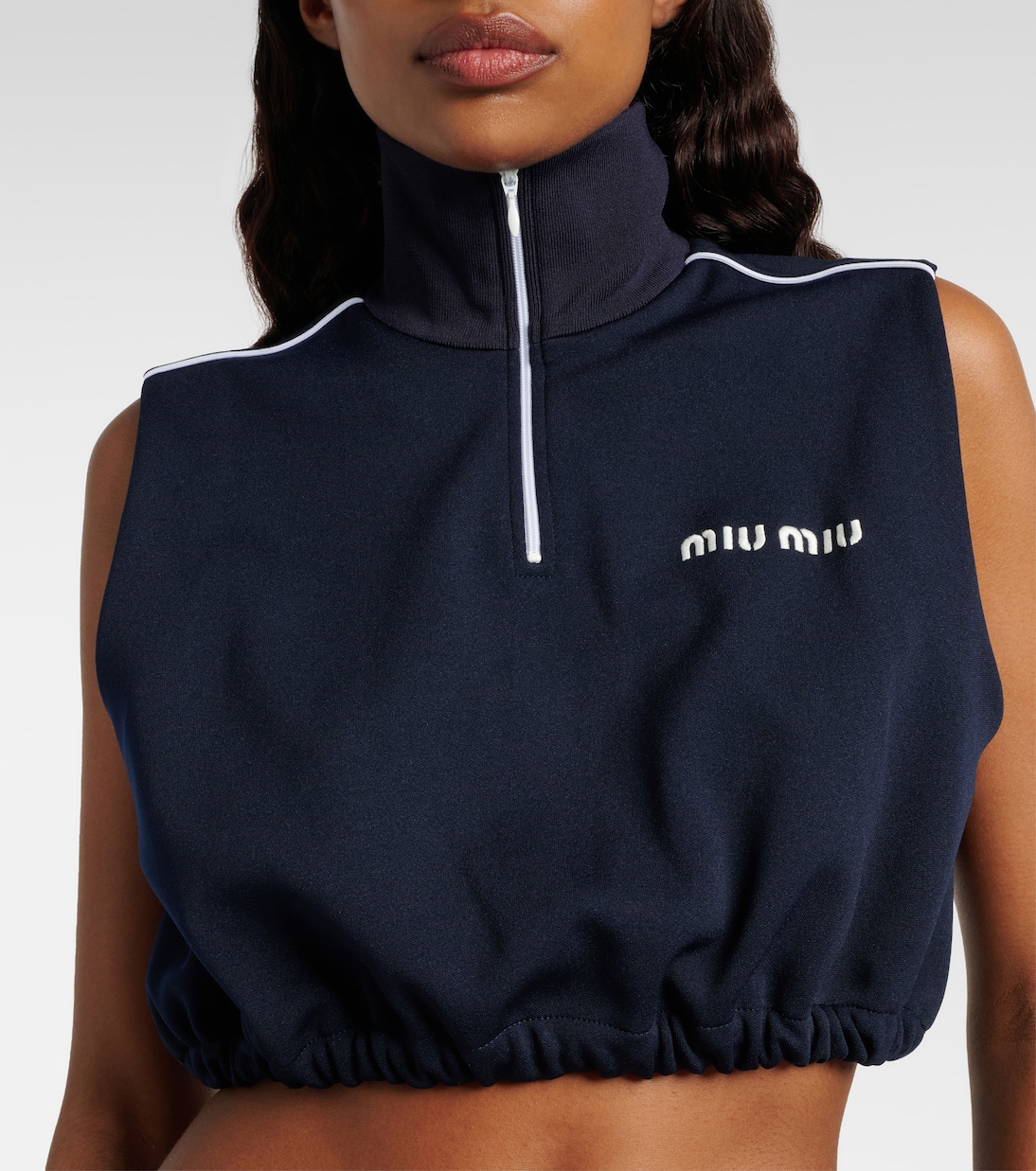 Top court à logo | Miu Miu