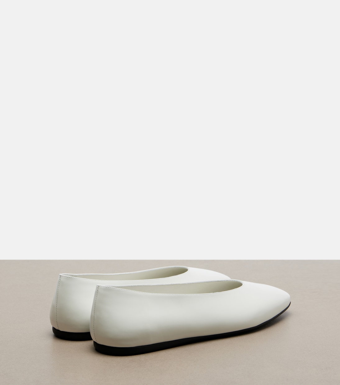 Ballerinas aus Leder | Prada