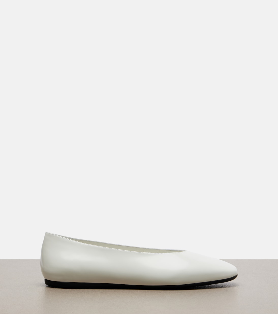 Ballerinas aus Leder | Prada