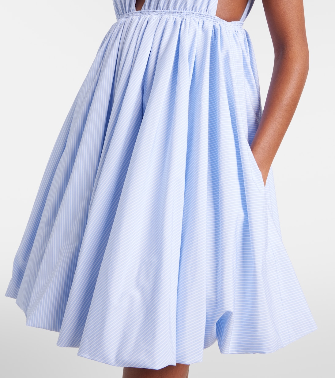Minikleid aus Baumwollpopeline | Alaïa