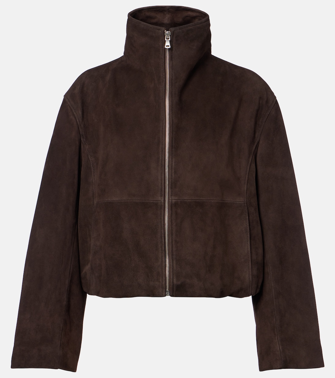 Jacke Etienne aus Veloursleder | Nour Hammour
