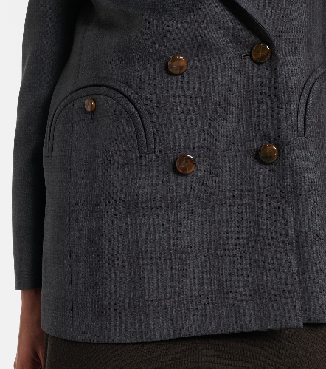 Everyday checked virgin wool blazer | Blazé Milano