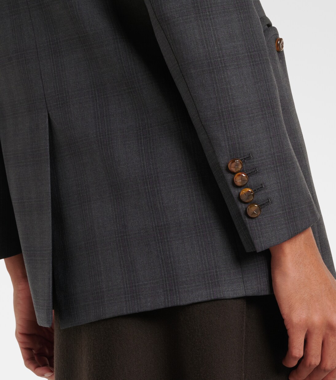 Everyday checked virgin wool blazer | Blazé Milano
