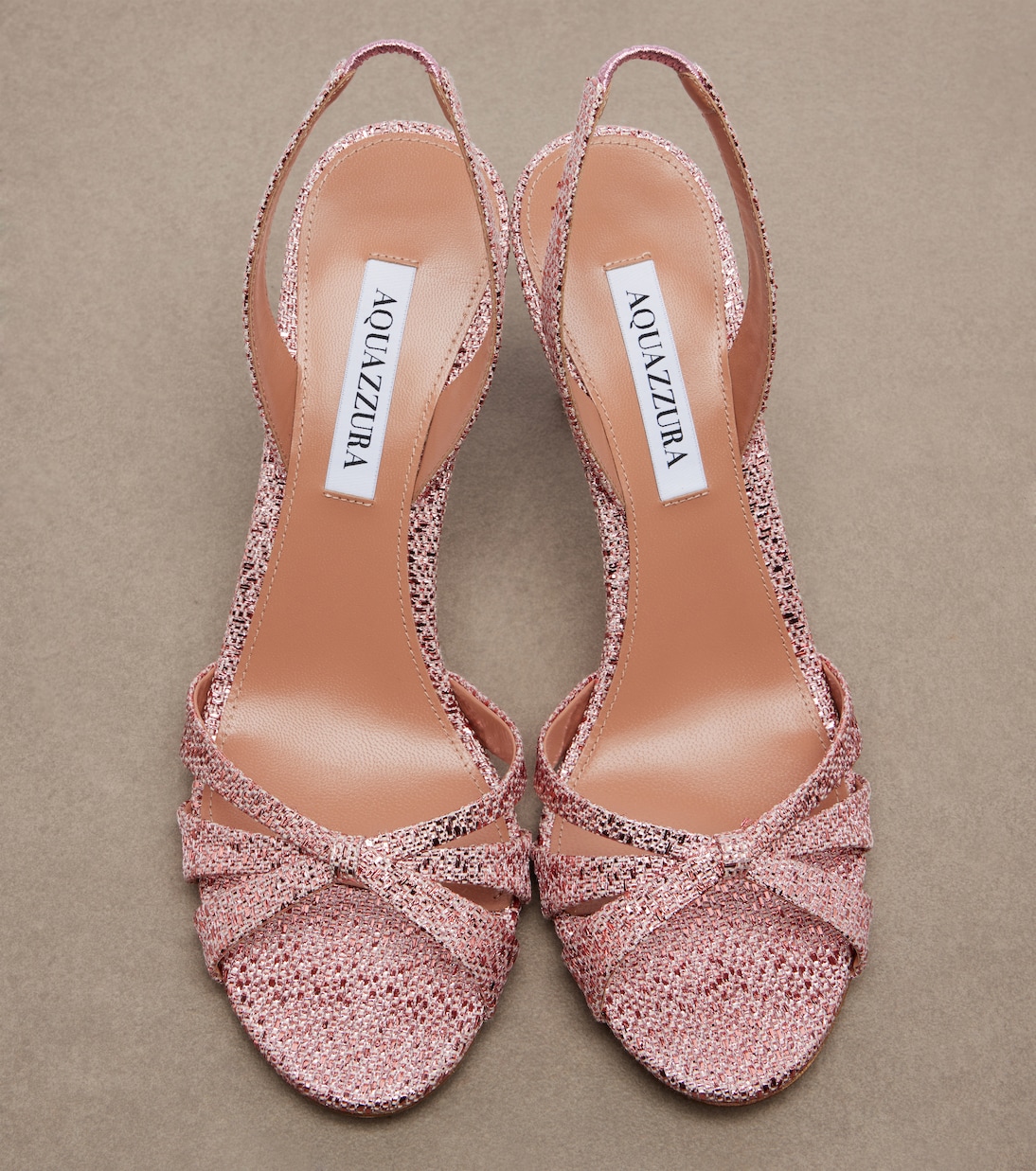Tati 캔버스 슬링백 샌들 | Aquazzura