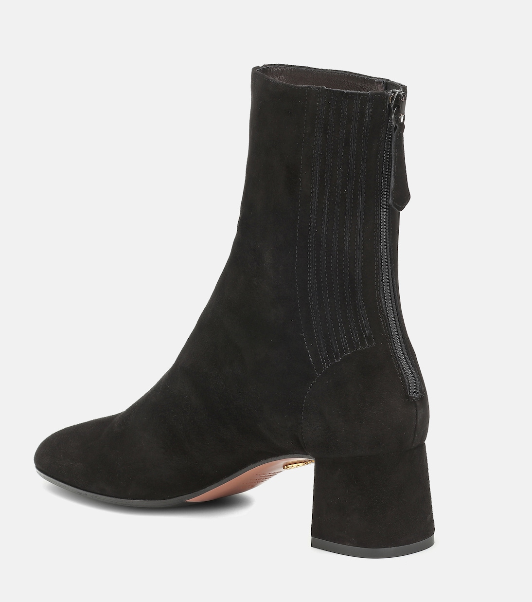 Saint Honore 50 suede ankle boots | Aquazzura