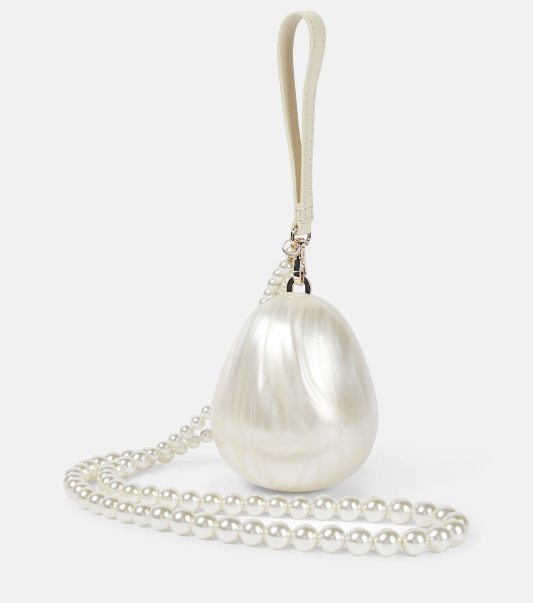 Egg embellished clutch | Simone Rocha