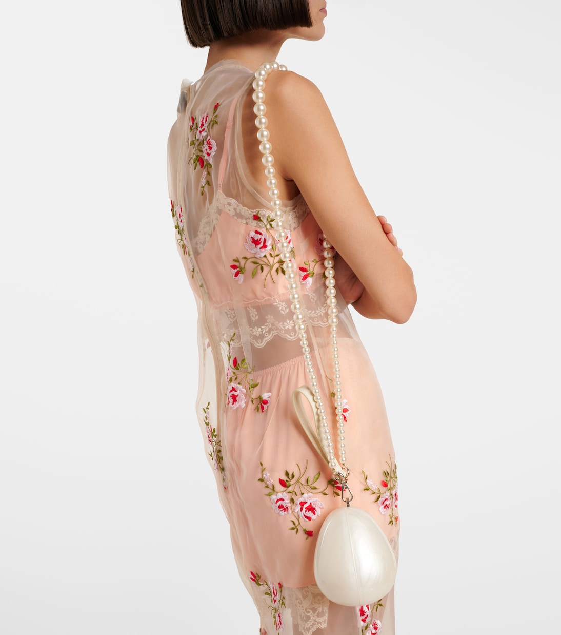 Egg embellished clutch | Simone Rocha