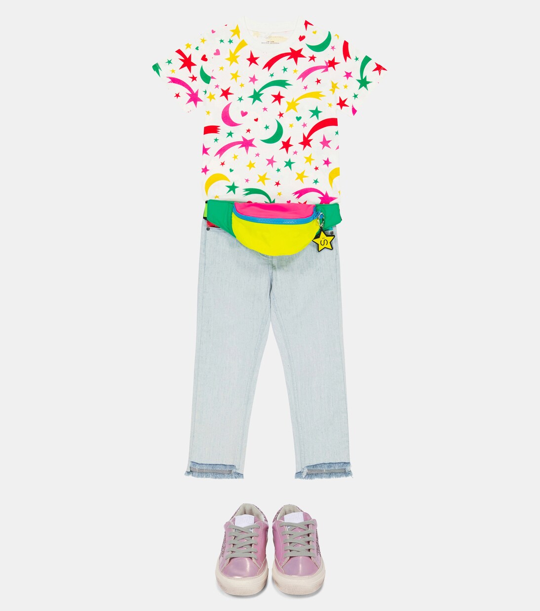 Printed cotton T-shirt | Stella McCartney Kids