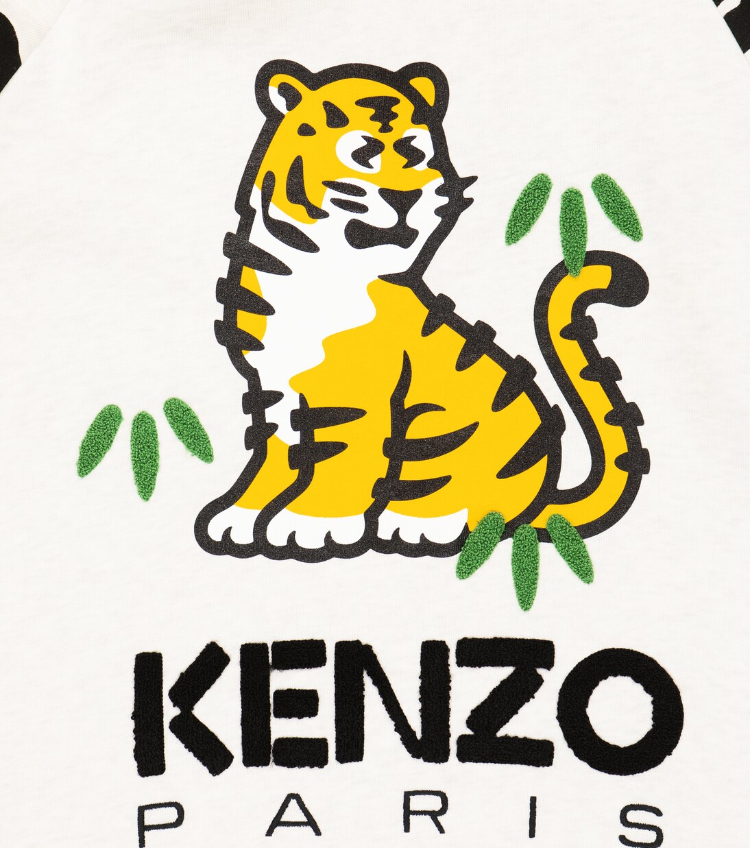 Printed cotton sweater dress | Kenzo Kids