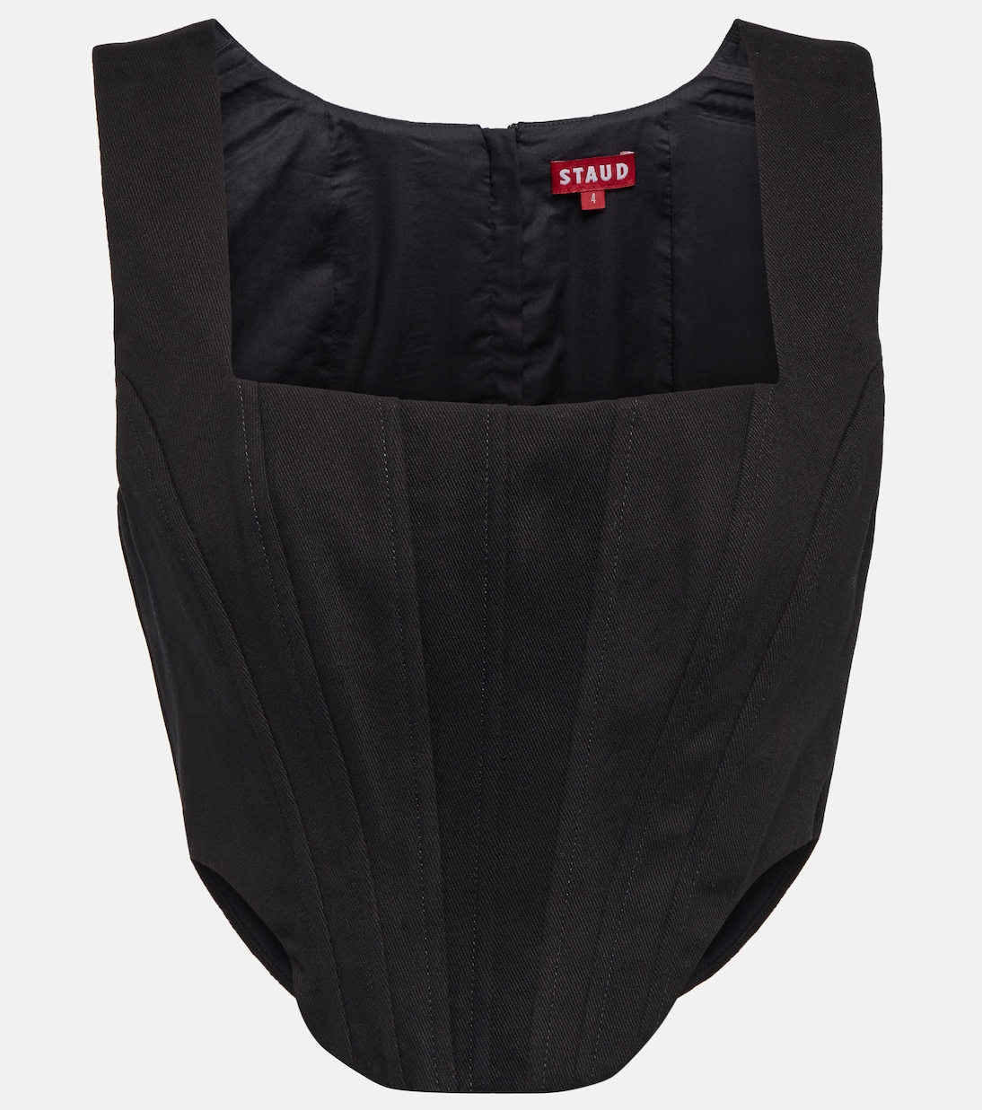 Cropped-Top Kai aus Baumwolle | Staud