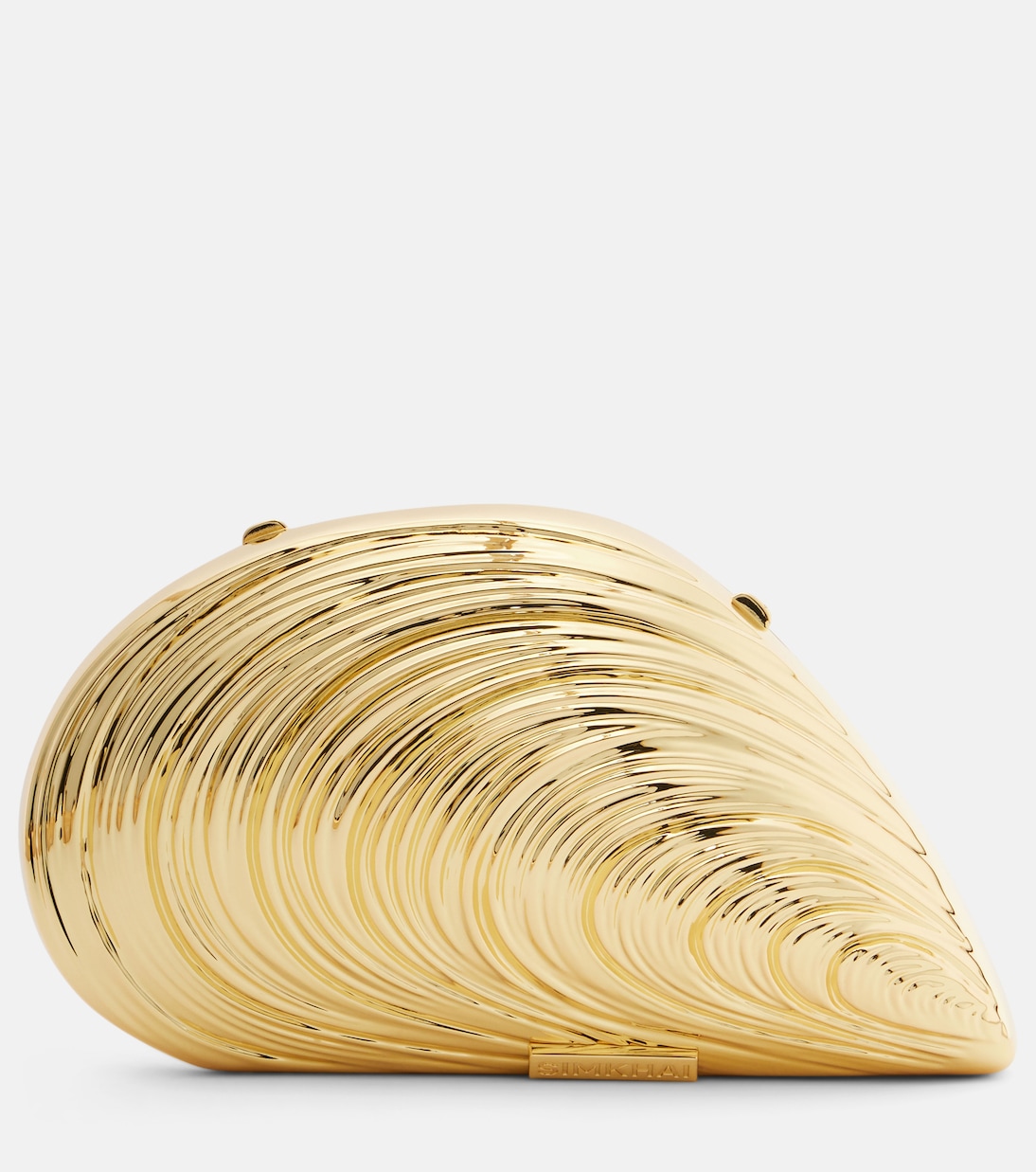 Bridget metal shell clutch | Simkhai