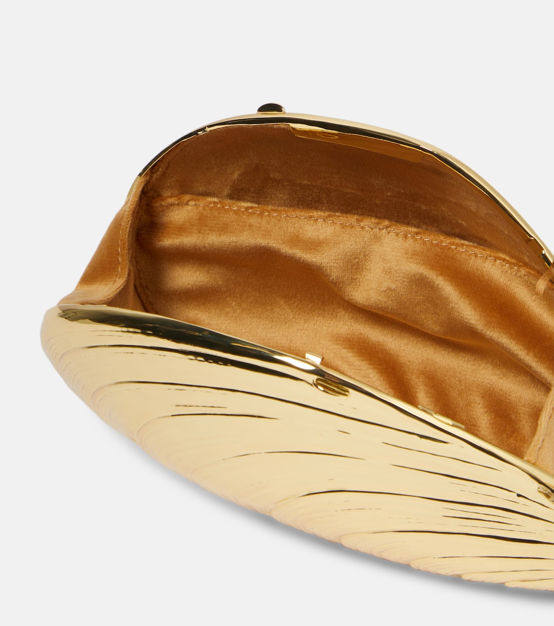 Bridget metal shell clutch | Simkhai