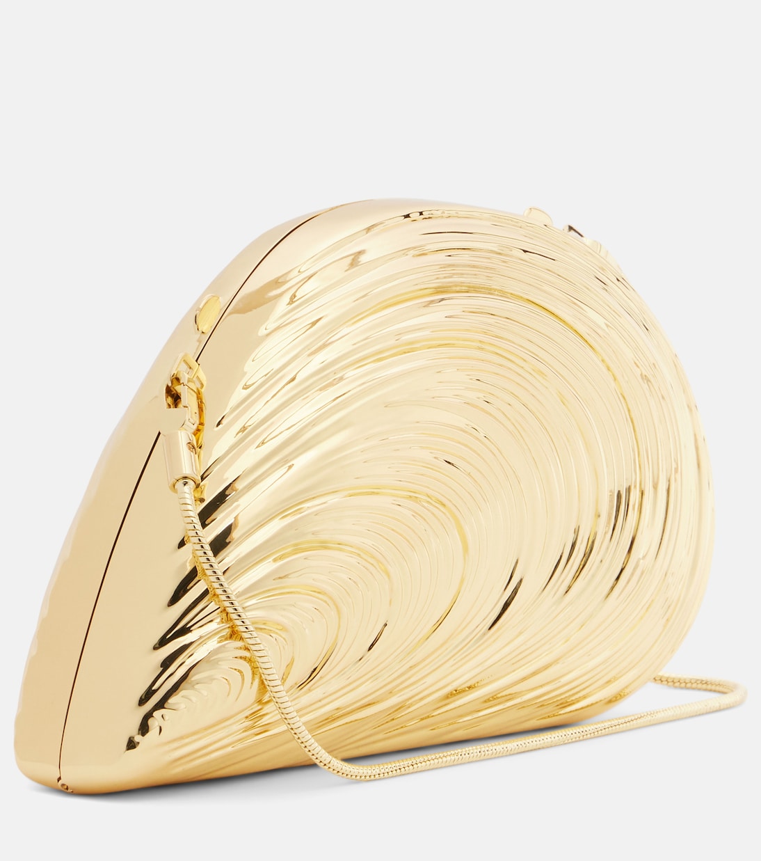 Bridget metal shell clutch | Simkhai