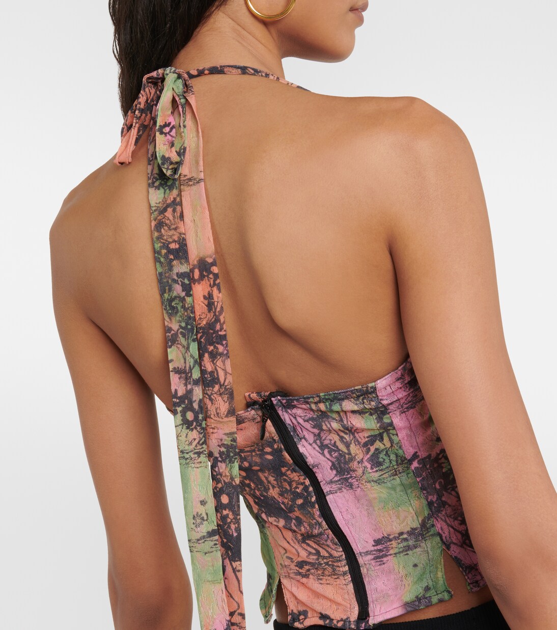 Bedrucktes Bustier-Top | Roberta Einer