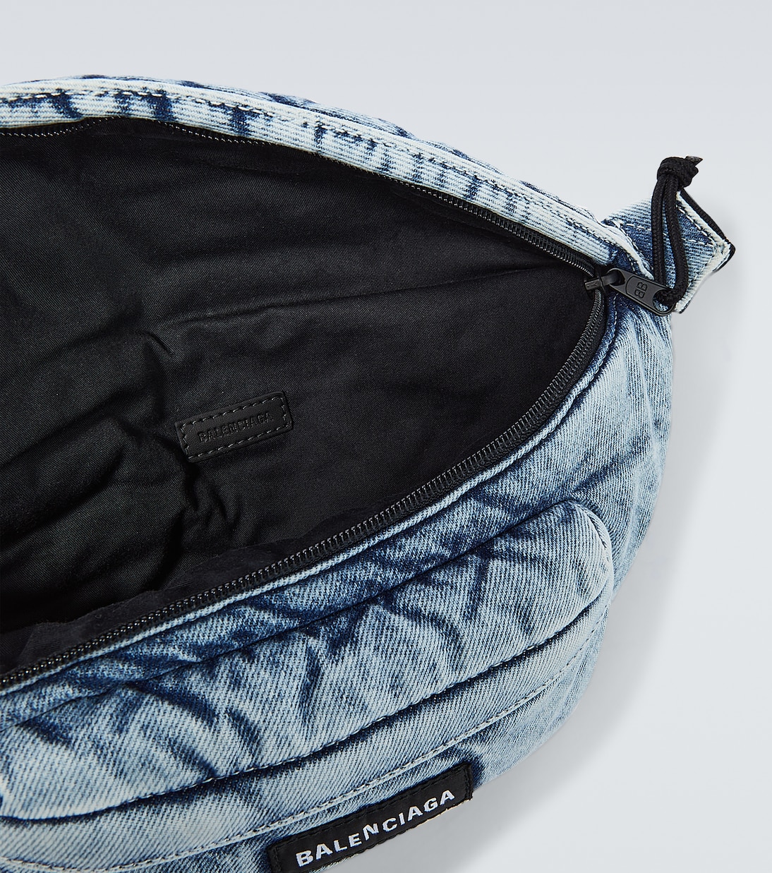 Explorer denim belt bag | Balenciaga