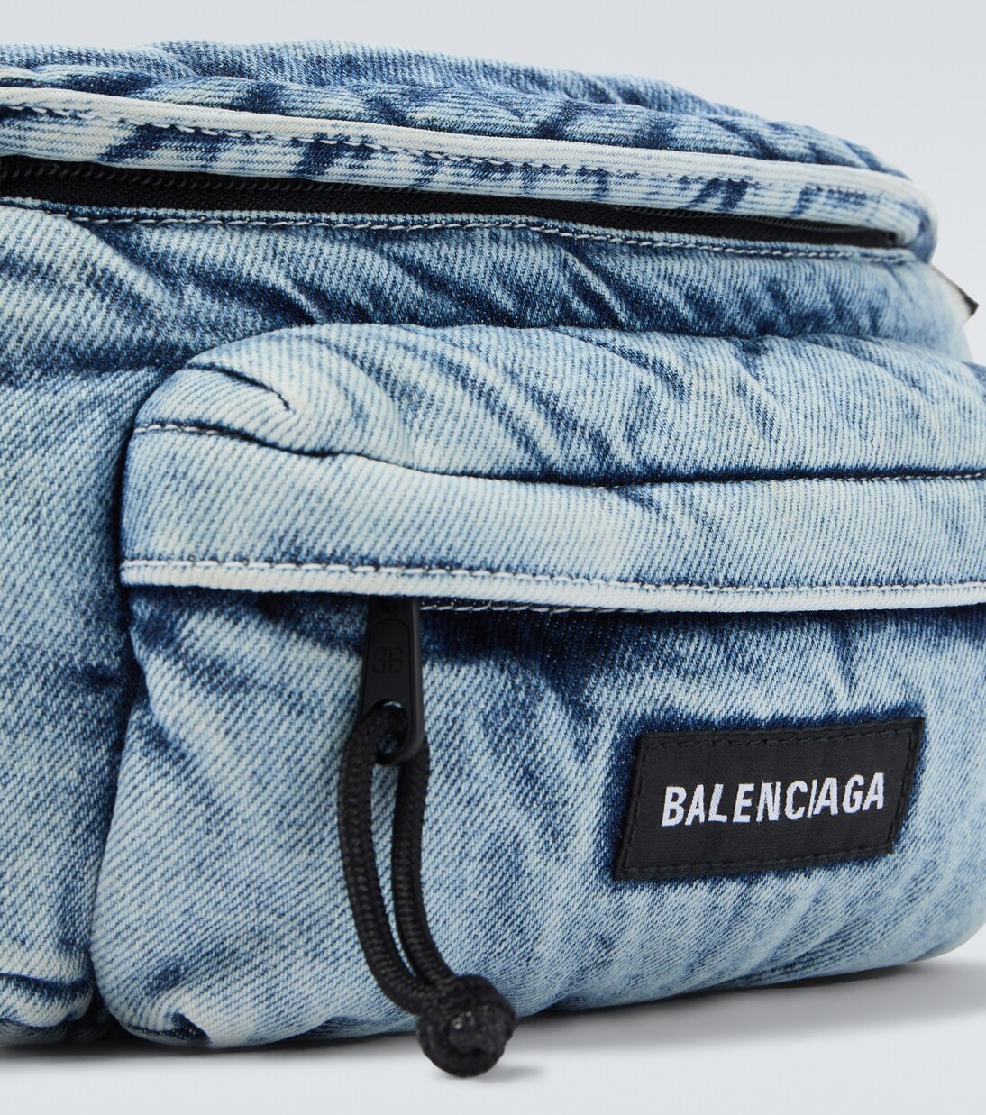 Explorer denim belt bag | Balenciaga