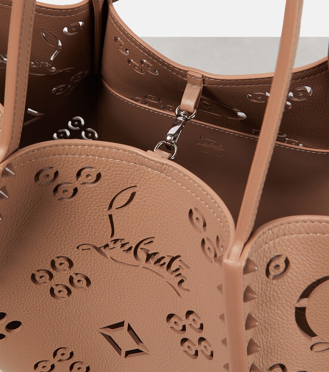 Cabarock perforated tote bag | Christian Louboutin