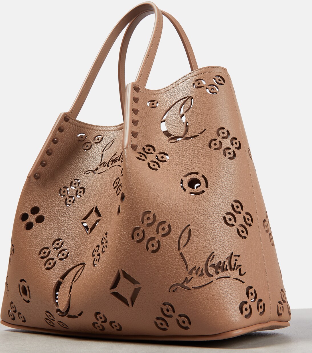 Cabarock perforated tote bag | Christian Louboutin