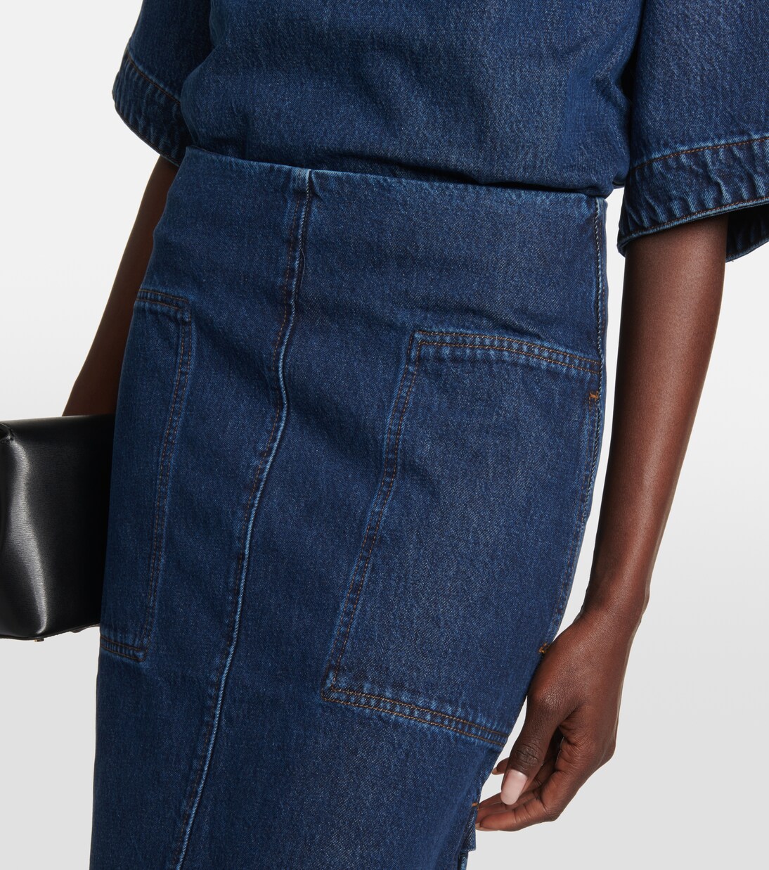 Denim midi skirt | Toteme