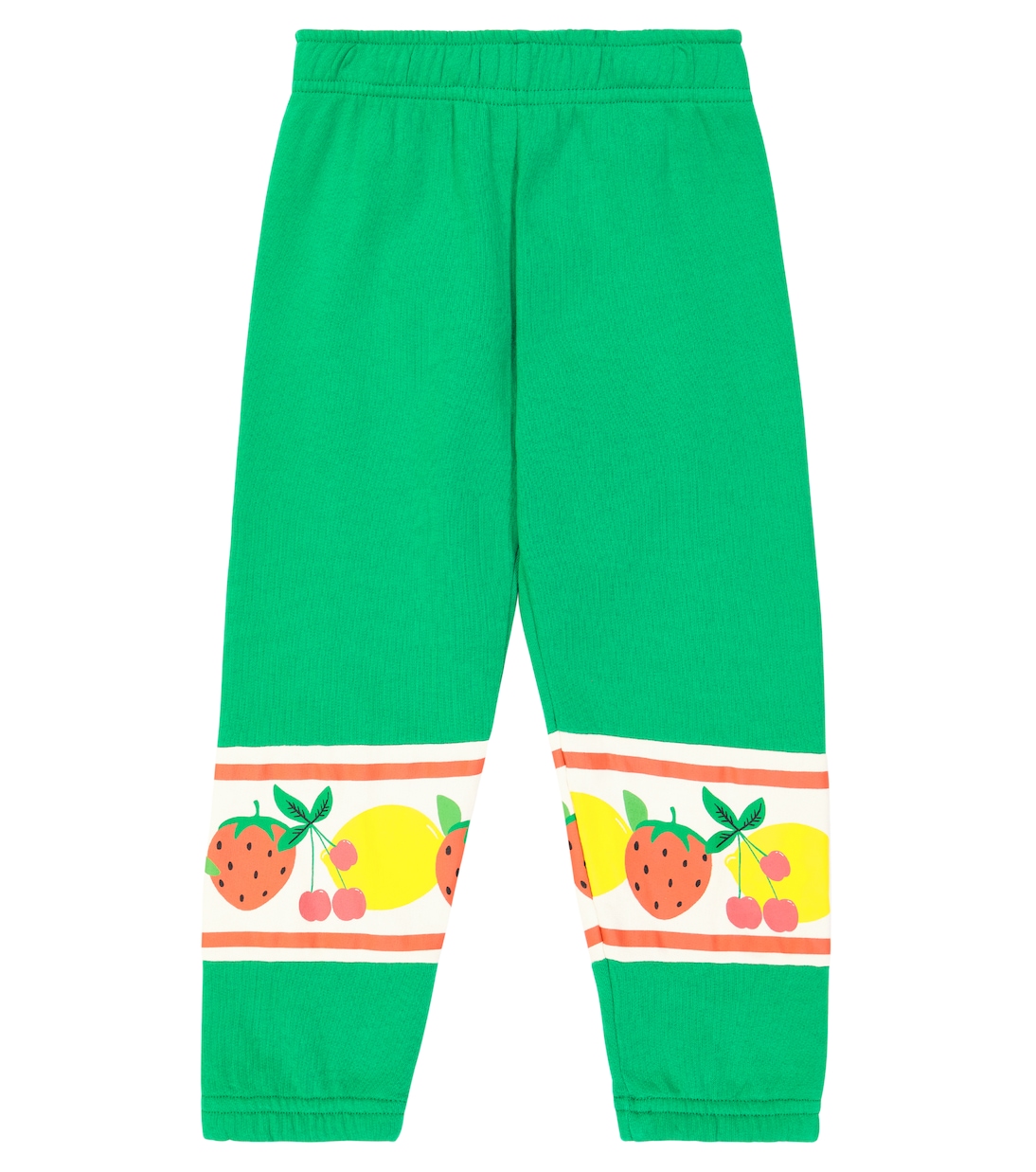 Fruits Panel cotton sweatpants | Mini Rodini