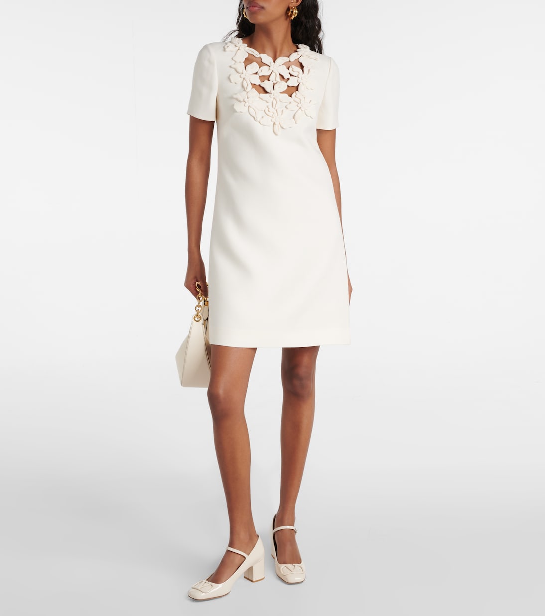 VLogo Signature patent leather Mary Jane pumps | Valentino Garavani