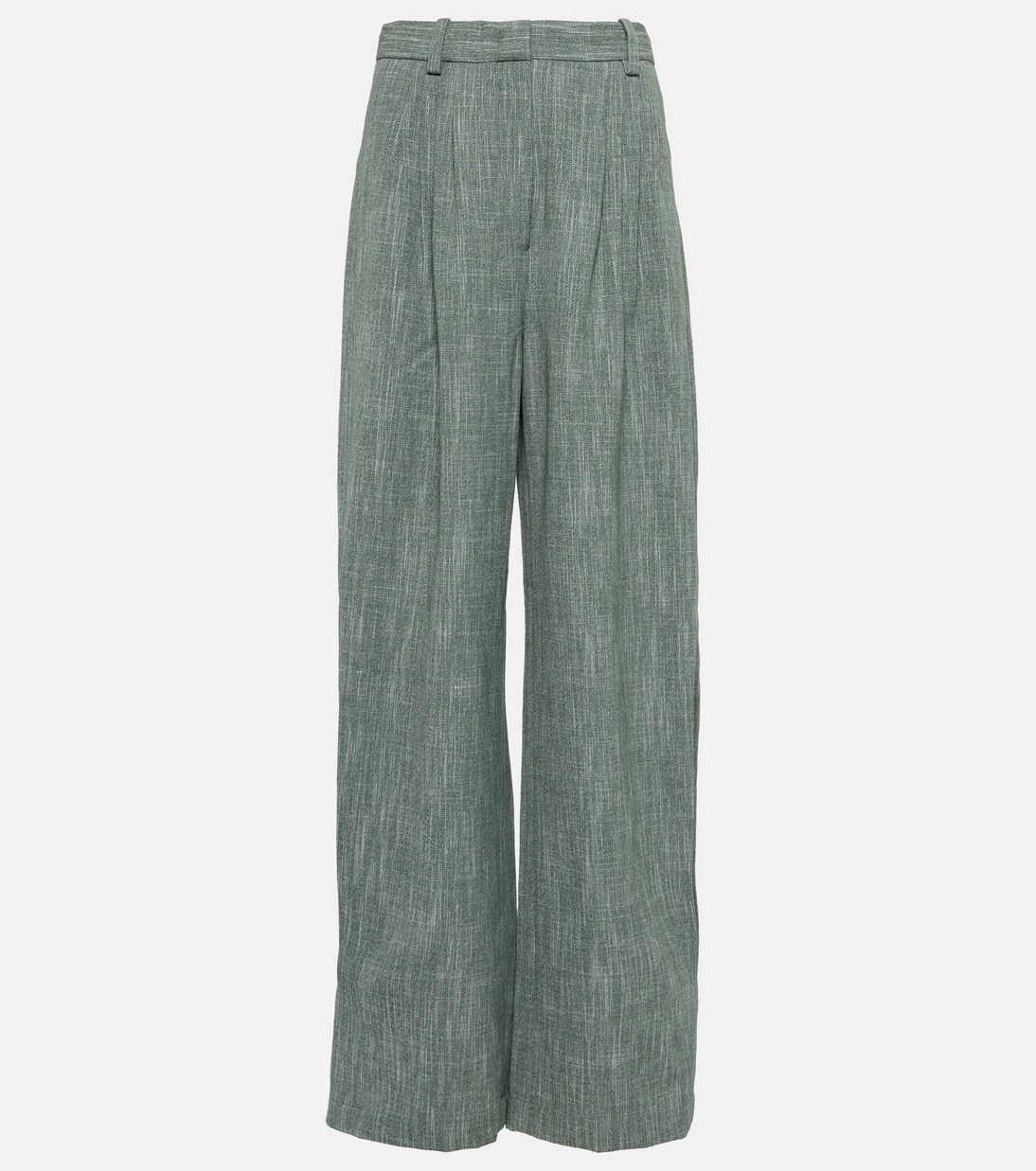 Pantalon ample en laine mélangée | CO