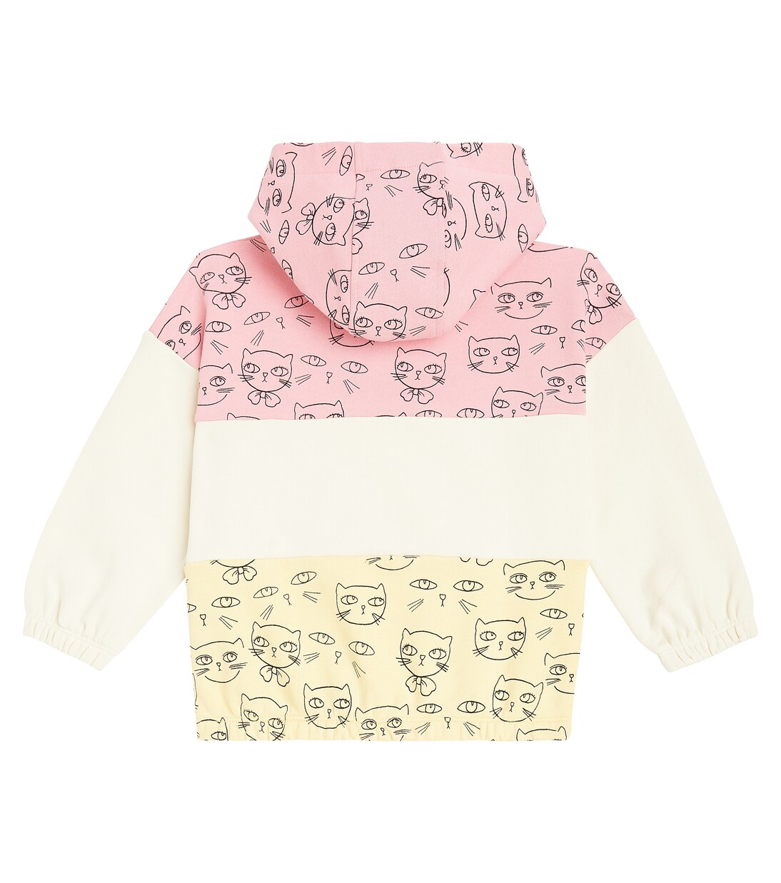 Cathlethes cotton jersey hoodie | Mini Rodini