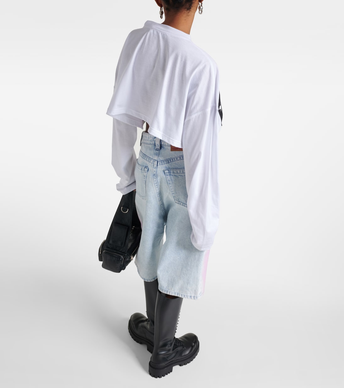 Cropped-Top aus Baumwoll-Jersey | Y/Project