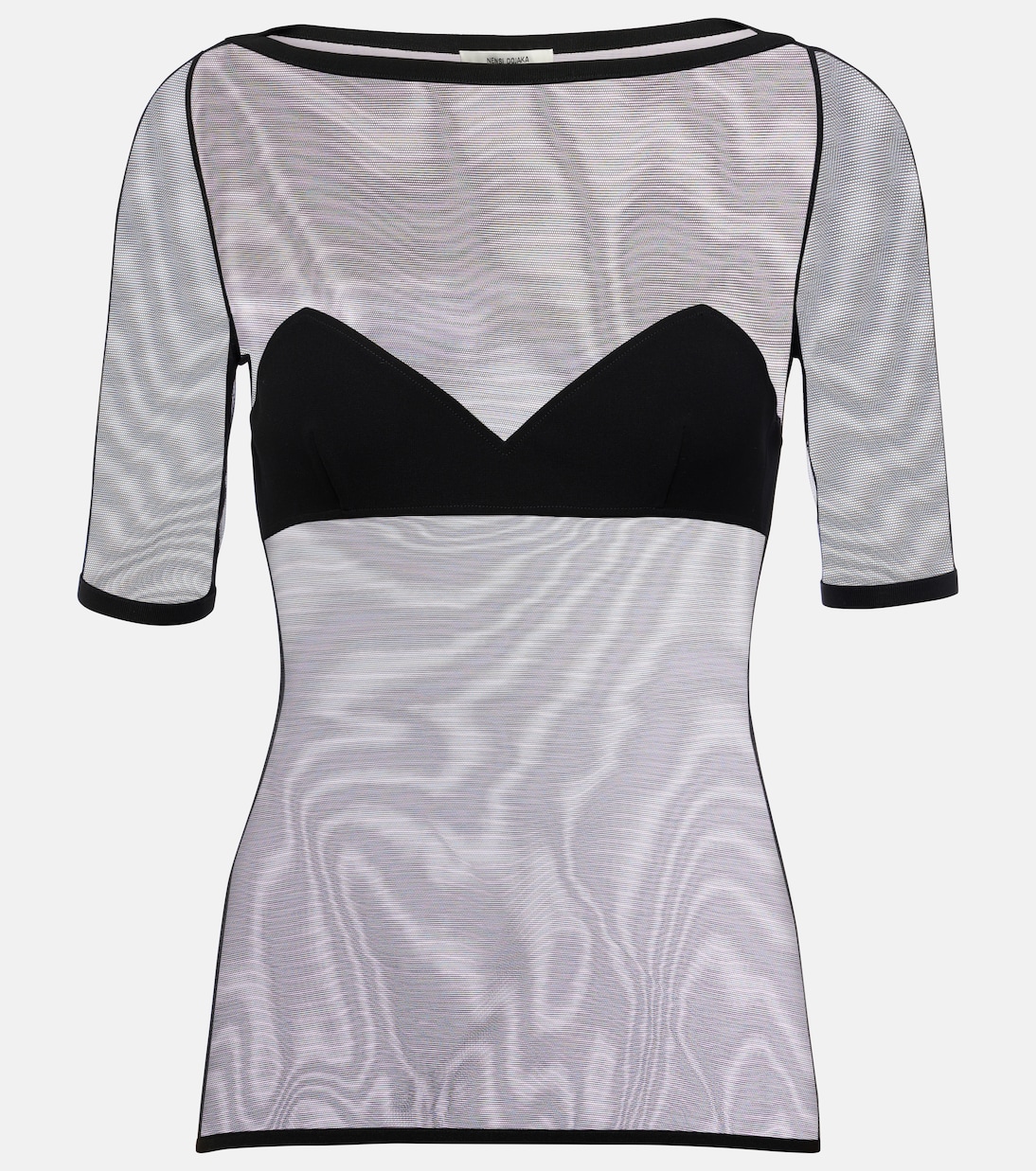 Top aus Mesh | Nensi Dojaka