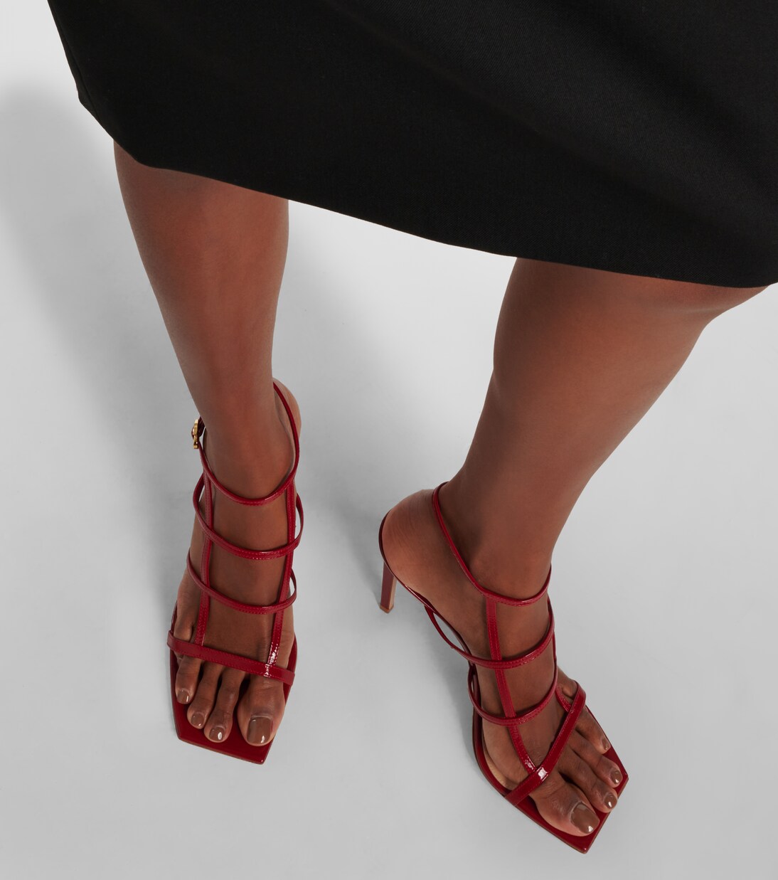 Sandalen Mondry aus Lackleder | Gianvito Rossi