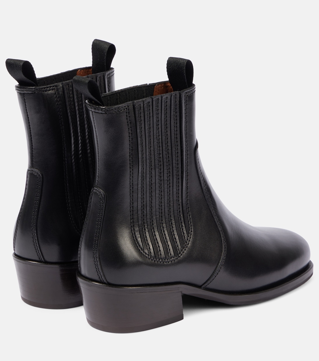 Bottines Chelsea en cuir | Lemaire