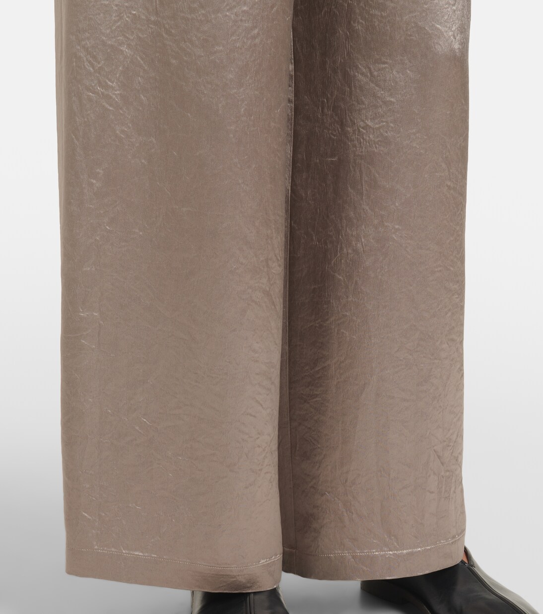 Accanto satin wide-leg pants | Max Mara
