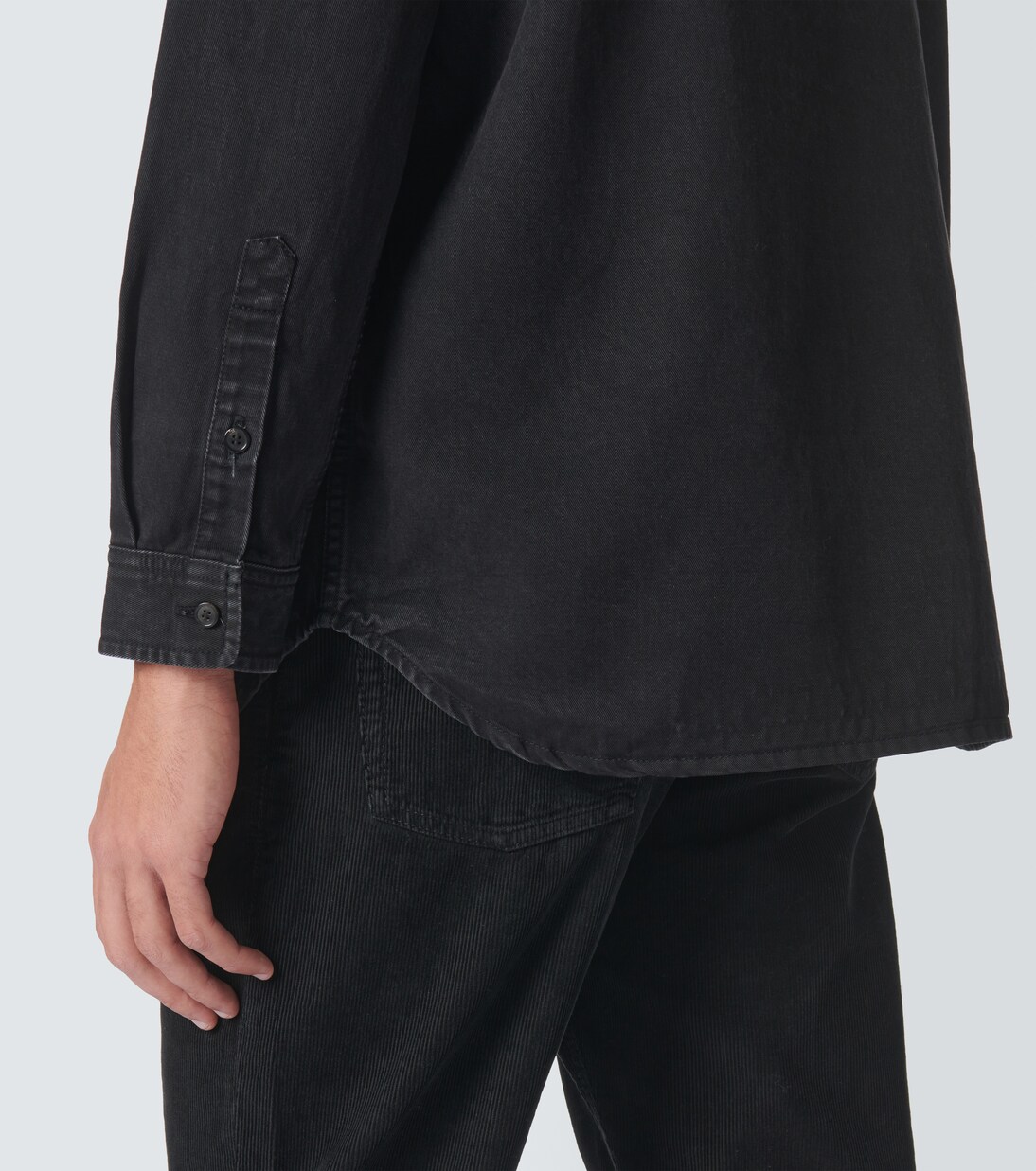 Camisa Cassandre de denim | Saint Laurent