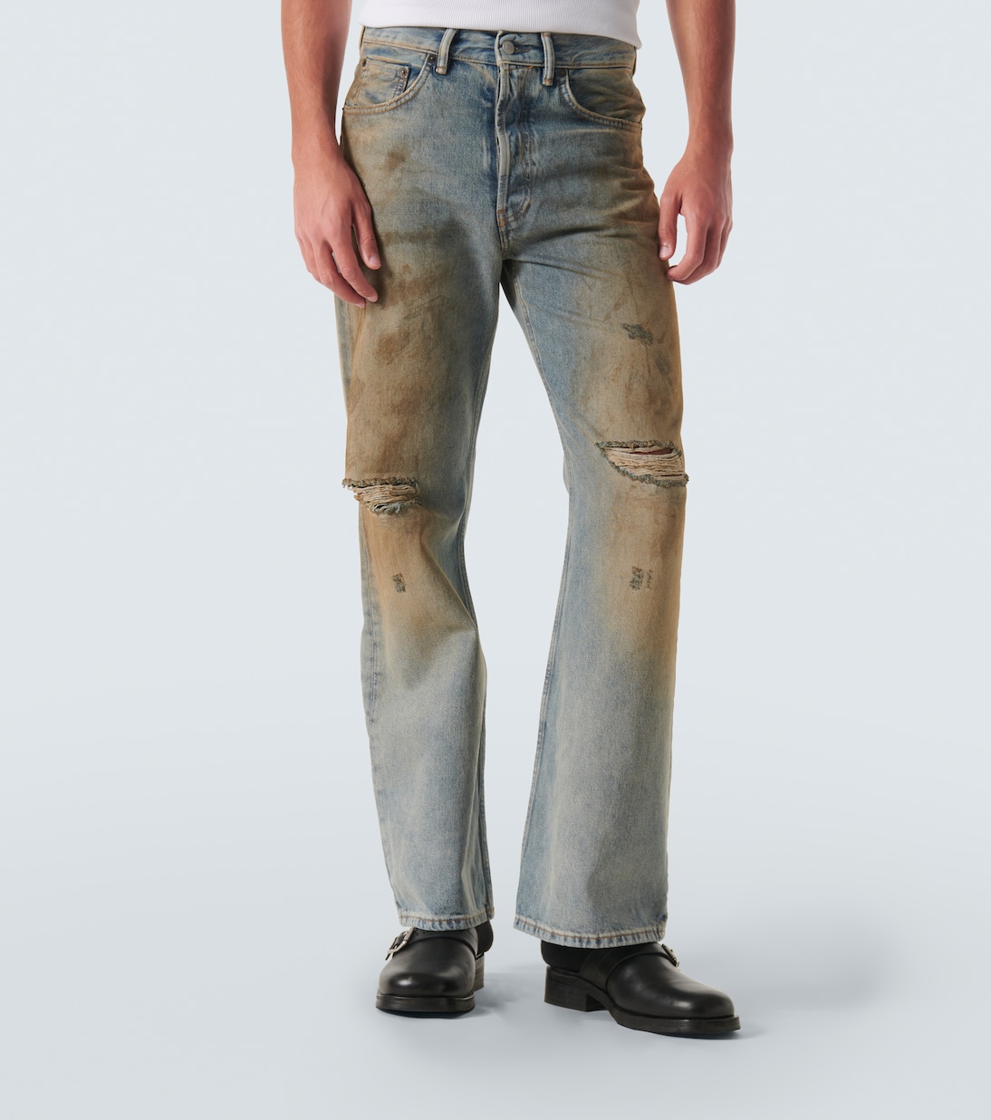 Jeans anchos 2021M desgastados | Acne Studios