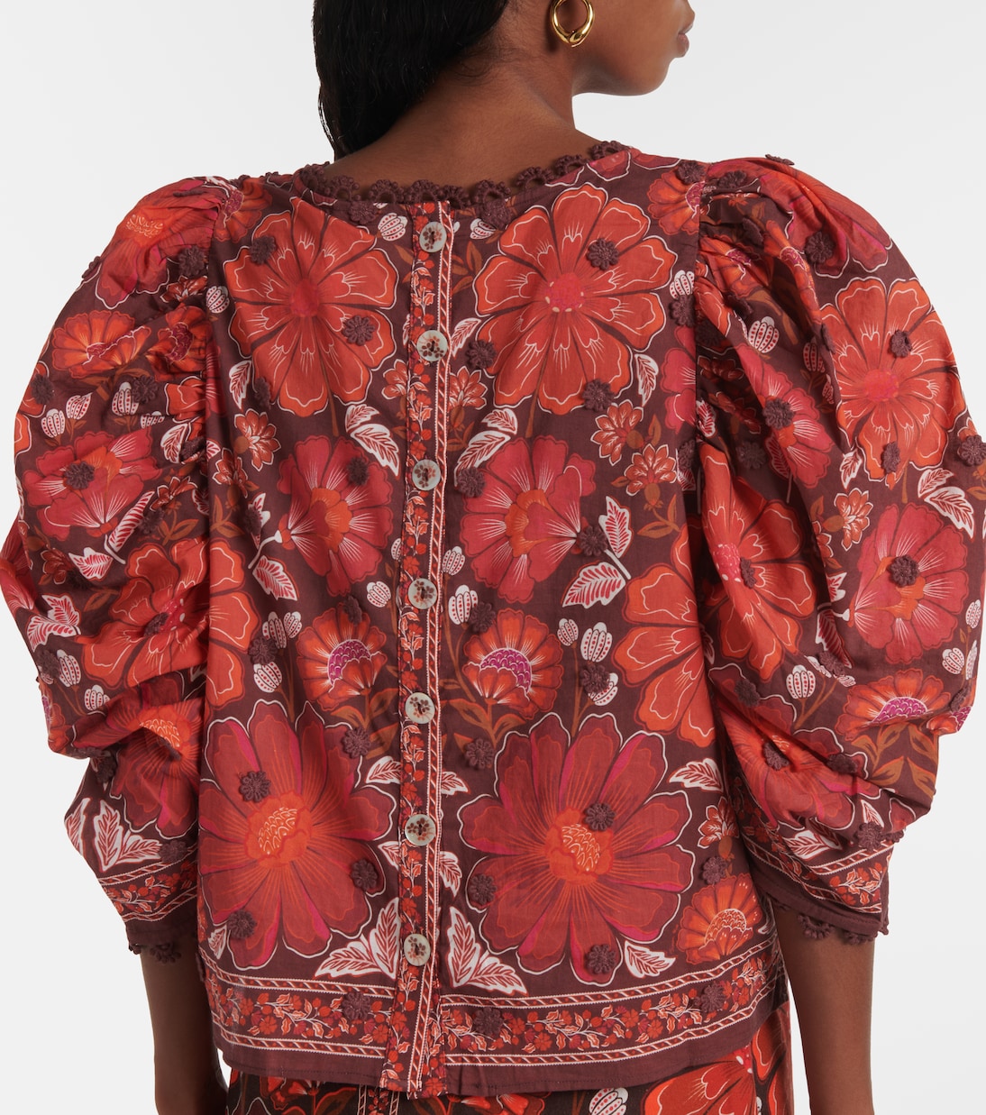 Top Gigi Tapestry aus Baumwolle | Farm Rio