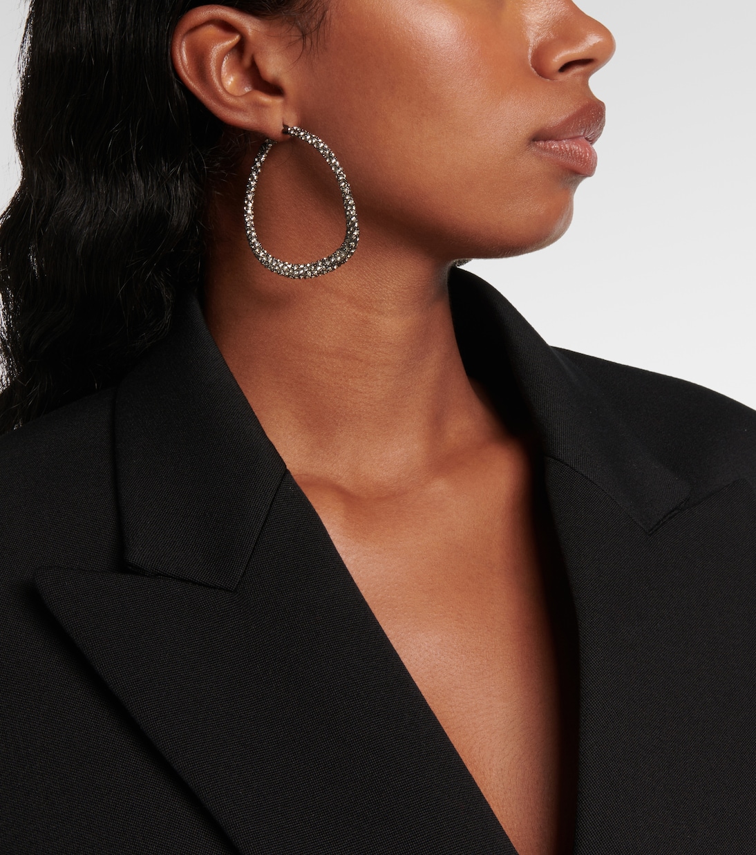 Boucles d'oreilles Shadowshine à ornements | Valentino