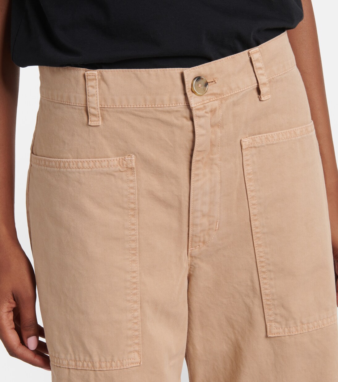 Cargohose Brylie aus Baumwoll-Twill | Velvet